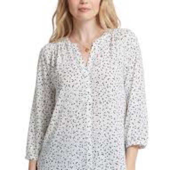 Reiss Monochrome Button Down Shirt - Picture 1 of 8